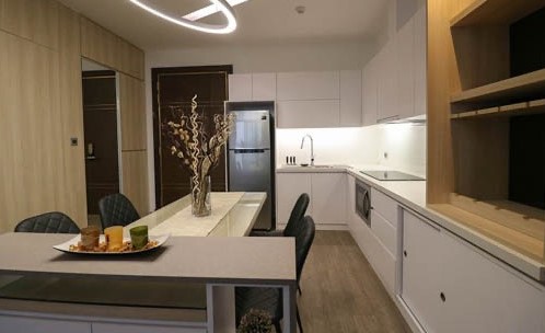 CHO THUÊ CHUNG CƯ SUN GRAND CITY 69B THỤY KHUÊ 46M2 1PN 1WC FULL NỘI THẤT CAO CẤP