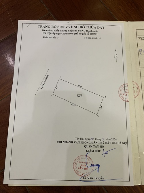 BÁN NHÀ MẶT ĐƯỜNG LẠC LONG QUÂN, Q. Tây Hồ, TP Hà Nội